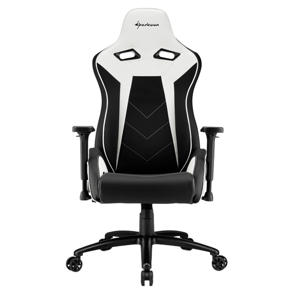 Sharkoon Elbrus 3 Black  White  Silla Sharkoon Elbrus 3 Black  White  Silla