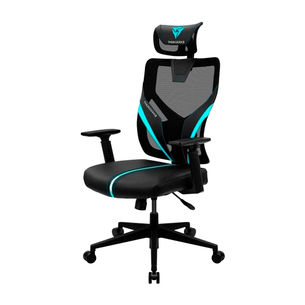ThunderX3 Yama1 negro cyan Silla ThunderX3 Yama1 negro cyan Silla