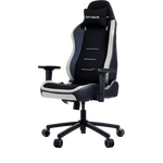 Vertagear SL3800 Negra / Blanca | Silla Ergonómica Reclinable Ajuste Lumbar Reposabrazos 2D