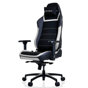 Vertagear PL6800 Negro  Blanco  Silla Ergonómica Reclinable Ajuste Lumbar Reposabrazos 4D