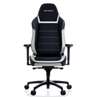 Vertagear PL6800 Negro  Blanco  Silla Ergonómica Reclinable Ajuste Lumbar Reposabrazos 4D