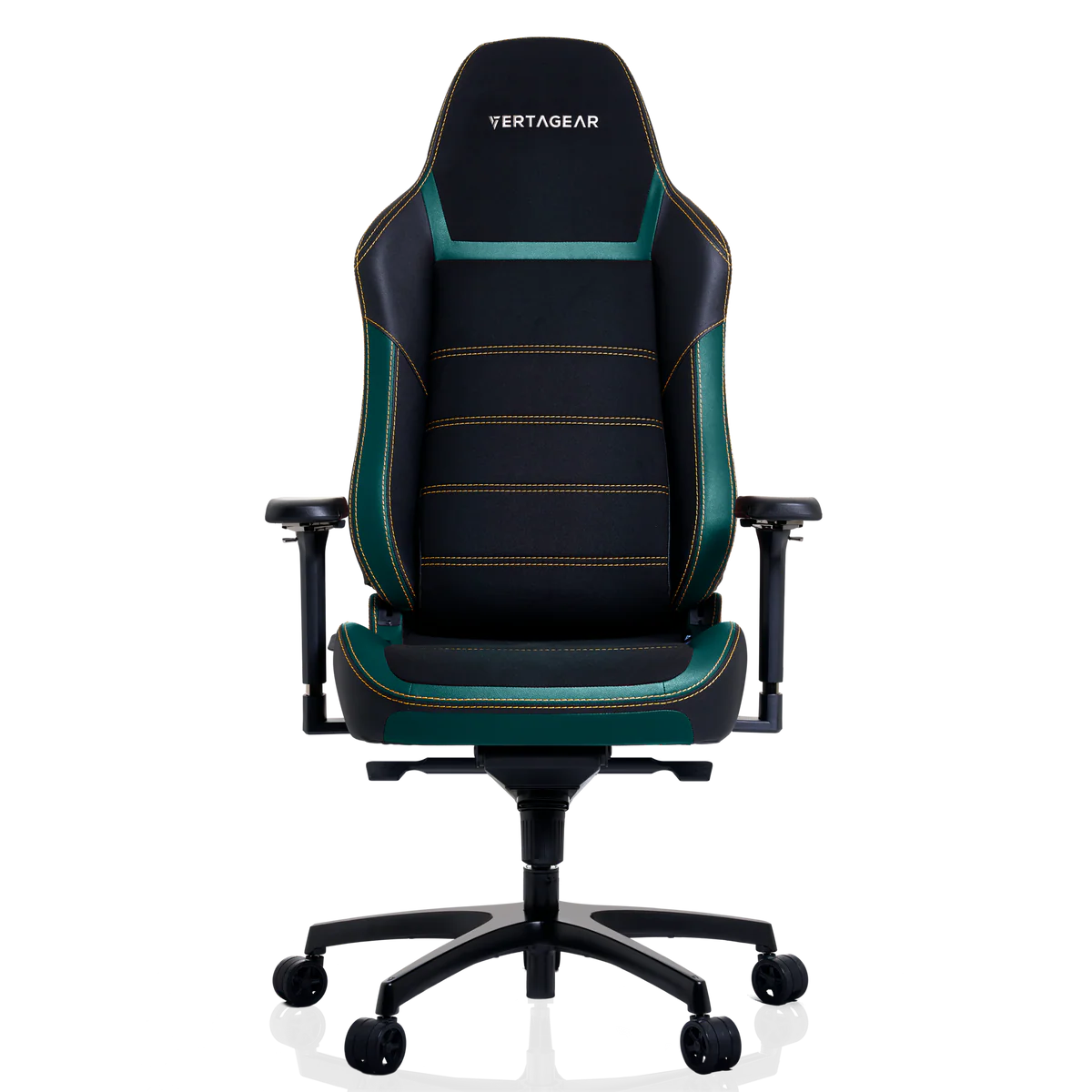 Vertagear PL6800 Verde Medianoche | Silla Ergonómica Reclinable Ajuste Lumbar Reposabrazos 4D