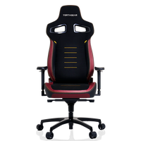 Vertagear PL4800 Rojo Borgoña  Silla Ergonómica Reclinable Ajuste Lumbar Reposabrazos 4D