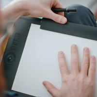 Educación Wacom Intuos Pro M Paper Tableta digitalizadora Educación Wacom Intuos Pro M Paper Tableta digitalizadora