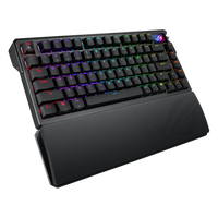 ASUS ROG Azoth Extreme 75 Teclado mecánico Inalámbrico Switches NX Snow RGB Pantalla táctil OLED Gasket Mount PBT DoubleShot ASUS ROG Azoth Extreme 75 Teclado mecánico Inalámbrico Switches NX Snow RGB Pantalla táctil OLED Gasket Mount PBT DoubleShot