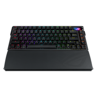 ASUS ROG Azoth Extreme 75 Teclado mecánico Inalámbrico Switches NX Snow RGB Pantalla táctil OLED Gasket Mount PBT DoubleShot ASUS ROG Azoth Extreme 75 Teclado mecánico Inalámbrico Switches NX Snow RGB Pantalla táctil OLED Gasket Mount PBT DoubleShot