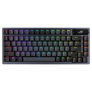 ASUS ROG Azoth 75 Teclado mecánico Inalámbrico Switches ROG NX Red Hotswappable Pantalla OLED Gasket Mount PBT DoubleShot ASUS ROG Azoth 75 Teclado mecánico Inalámbrico Switches ROG NX Red Hotswappable Pantalla OLED Gasket Mount PBT DoubleShot