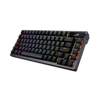 ASUS ROG Azoth 75 Teclado mecánico Inalámbrico Switches ROG NX Red Hotswappable Pantalla OLED Gasket Mount PBT DoubleShot
