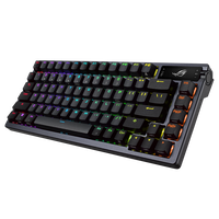 ASUS ROG Azoth 75 Teclado mecánico Inalámbrico Switches ROG NX Red Hotswappable Pantalla OLED Gasket Mount PBT DoubleShot