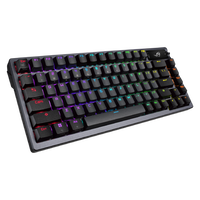ASUS ROG Azoth 75 Teclado mecánico Inalámbrico Switches ROG NX Red Hotswappable Pantalla OLED Gasket Mount PBT DoubleShot