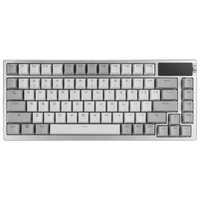 ASUS ROG Azoth Moonlight White 75 Teclado mecánico Inalámbrico Switches ROG NX Snow Hotswappable Pantalla OLED Gasket Mount PBT DoubleShot