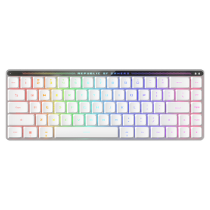 ASUS ROG Falchion RX Low Profile Mini 65 Teclado mecánico Inalámbrico gaming Switches Ópticos ROG RX Red RGB ASUS ROG Falchion RX Low Profile Mini 65 Teclado mecánico Inalámbrico gaming Switches Ópticos ROG RX Red RGB