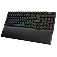 ASUS ROG Strix Scope II 96 Teclado mecánico Inalámbrico gaming Switches ópticos ROG NX Storm RGB Keycaps PBT DoubleShot