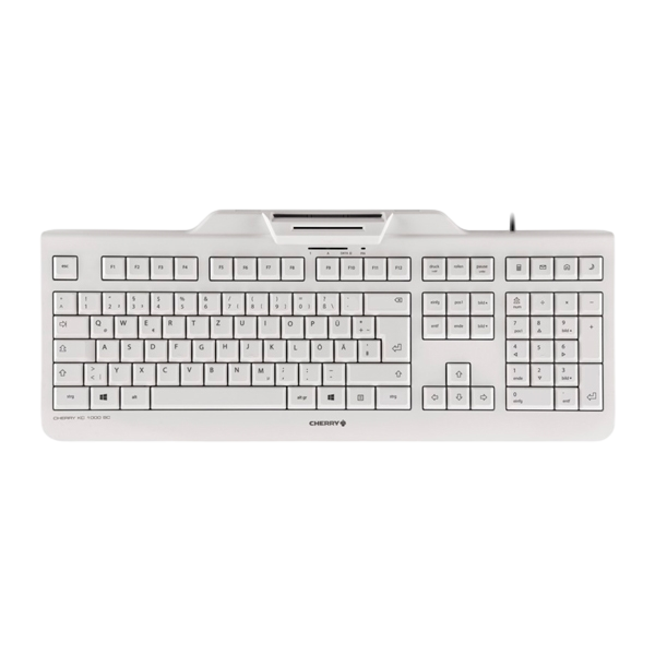 Cherry KC 1000 SC  Lector DNIe Blanco  Teclado Cherry KC 1000 SC  Lector DNIe Blanco  Teclado