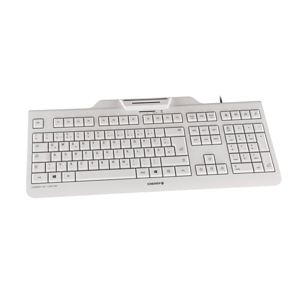 Cherry KC 1000 SC  Lector DNIe Blanco  Teclado Cherry KC 1000 SC  Lector DNIe Blanco  Teclado