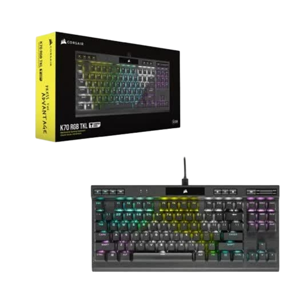 Corsair K70 TKL RGB Champion Series MX Red  Teclado Corsair K70 TKL RGB Champion Series MX Red  Teclado