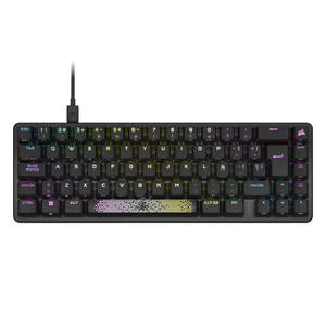 Corsair K65 Pro Mini RGB 65 Negro OPX Teclado Gaming ÓpticoMecánico Corsair K65 Pro Mini RGB 65 Negro OPX Teclado Gaming ÓpticoMecánico