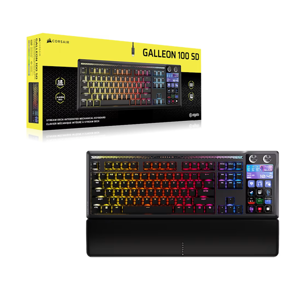 Corsair Galleon 100 SD Stream Deck LCD RGB Teclado Mecánico Corsair Galleon 100 SD Stream Deck LCD RGB Teclado Mecánico