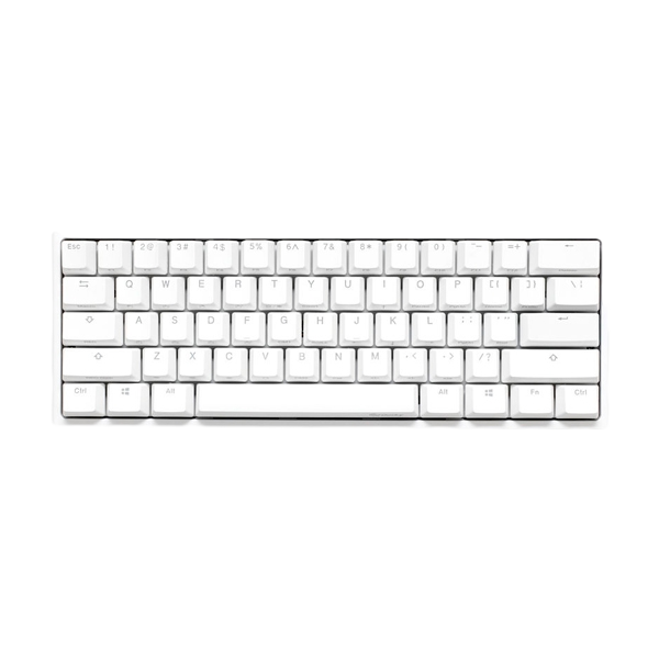 Ducky One 2 Mini Pure White RGB MX Red Layout PT Teclado Ducky One 2 Mini Pure White RGB MX Red Layout PT Teclado