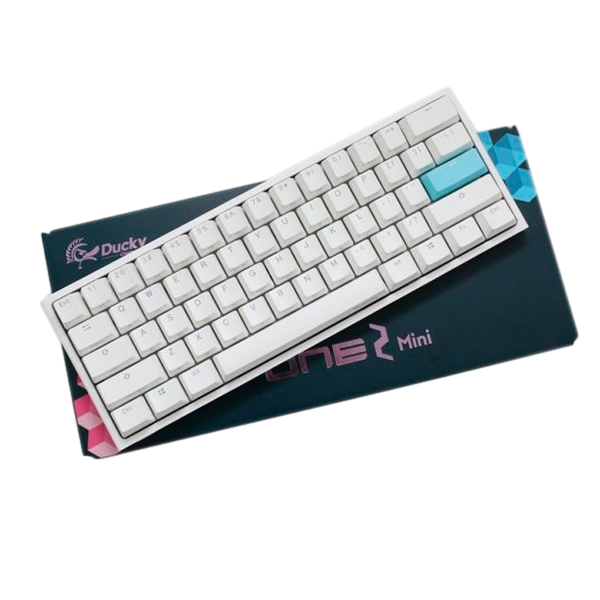 Ducky One 2 Mini Pure White RGB MX Red Layout PT Teclado Ducky One 2 Mini Pure White RGB MX Red Layout PT Teclado