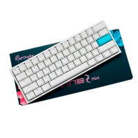 Ducky One 2 Mini Pure White RGB MX Blue Layout ES  Teclado