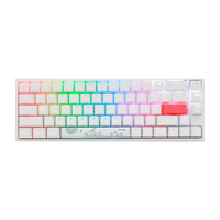 Ducky One 2 SF White RGB MX Red Layout ES  Teclado