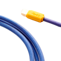 Ducky Premicord Horizon Custom USB C 18mts espiral  Cable