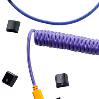 Ducky Premicord Horizon Custom USB C 18mts espiral  Cable