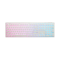 Ducky ONE 3 Classic FullSize Pure White Hotswappable MXBrown RGB PBT  Teclado