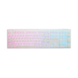 Ducky ONE 3 Classic FullSize Pure White Hotswappable MXRed RGB PBT Teclado Ducky ONE 3 Classic FullSize Pure White Hotswappable MXRed RGB PBT Teclado