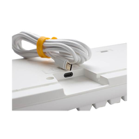 Ducky ONE 3 Classic FullSize Pure White Hotswappable MXClear RGB PBT Teclado Ducky ONE 3 Classic FullSize Pure White Hotswappable MXClear RGB PBT Teclado