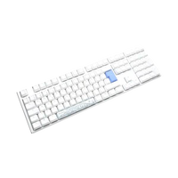 Ducky ONE 3 Classic FullSize Pure White Hotswappable MXSilent Red RGB PBT  Teclado