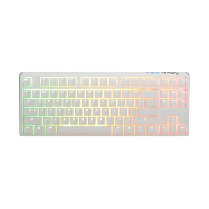 Ducky ONE 3 Classic TKL Pure White Hotswappable MXSilent Red RGB PBT Teclado Ducky ONE 3 Classic TKL Pure White Hotswappable MXSilent Red RGB PBT Teclado