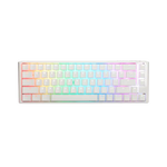 Ducky ONE 3 Classic SF 65% Pure White Hot-swappable MX-Silver RGB PBT - Teclado