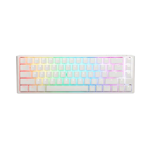 Ducky ONE 3 Classic SF 65 Pure White Hotswappable MXSilver RGB PBT Teclado Ducky ONE 3 Classic SF 65 Pure White Hotswappable MXSilver RGB PBT Teclado