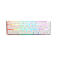 Ducky ONE 3 Classic SF 65 Pure White Hotswappable MXClear RGB PBT  Teclado