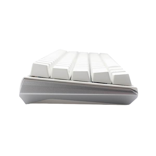 Ducky ONE 3 Classic Mini 60 Pure White Hotswappable MXBlue RGB PBT  Teclado Ducky ONE 3 Classic Mini 60 Pure White Hotswappable MXBlue RGB PBT  Teclado