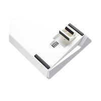 Ducky ONE 3 Classic Mini 60 Pure White Hotswappable MXBlue RGB PBT Teclado Ducky ONE 3 Classic Mini 60 Pure White Hotswappable MXBlue RGB PBT Teclado