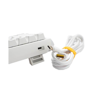 Ducky ONE 3 Classic Mini 60 Pure White Hotswappable MXClear RGB PBT Teclado Ducky ONE 3 Classic Mini 60 Pure White Hotswappable MXClear RGB PBT Teclado