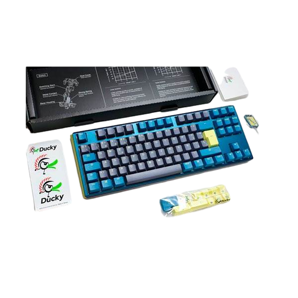 Ducky One 3 Daybreak TKL Hotswappable MXRed RGB PBT Teclado Ducky One 3 Daybreak TKL Hotswappable MXRed RGB PBT Teclado