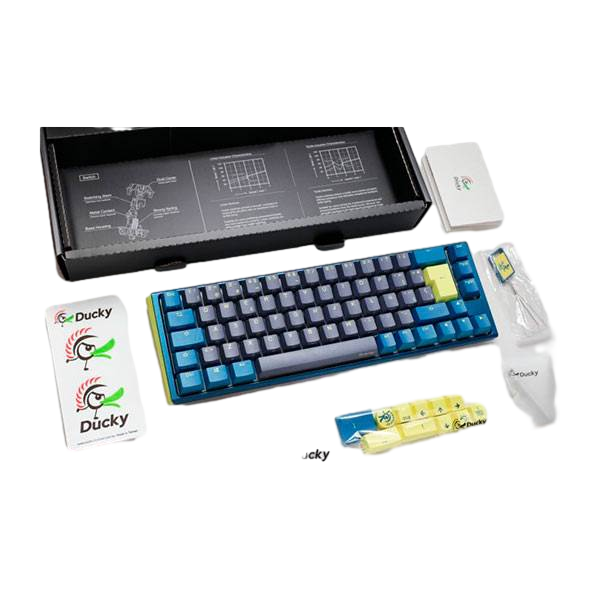 Ducky One 3 Daybreak SF 65 Hotswappable MXSilver RGB PBT  Teclado Ducky One 3 Daybreak SF 65 Hotswappable MXSilver RGB PBT  Teclado