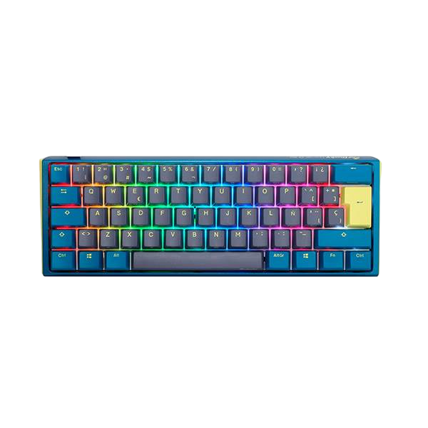 Ducky One 3 Daybreak Mini 60 Hotswappable MXBlue RGB PBT  Teclado Ducky One 3 Daybreak Mini 60 Hotswappable MXBlue RGB PBT  Teclado