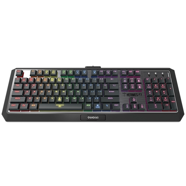 Gamdias Hermes P3 switch red RGB Teclado Gamdias Hermes P3 switch red RGB Teclado