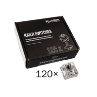 Glorious PC Gaming Race Pack 120 Switches Kailh Speed Silver