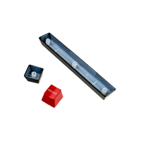 Glorious PC Gaming Race Keycaps ABS 105 Negro Layout ES