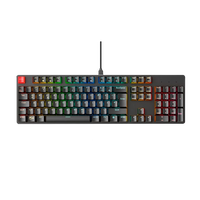 Glorious PC Gaming Race Keycaps ABS 105 Negro Layout DE