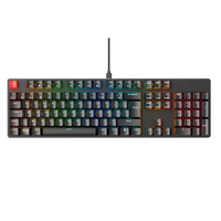 Glorious PC Gaming Race Keycaps ABS 105 Negro Layout FR