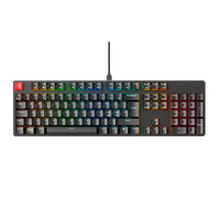 Glorious PC Gaming Race Keycaps ABS 105 Negro Layout NO