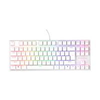 Genesis Thor 303 TKL Blanco RGB Brown Switch  Teclado
