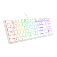 Genesis Thor 303 TKL Blanco RGB Brown Switch  Teclado